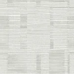 A-Street Prints Callaway Grey Woven Stripes Wallpaper - SKU 4074-26617