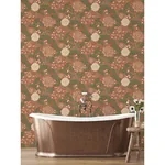A-Street Prints Camille Red Peony & Lily Wallpaper - SKU 2999-14004
