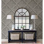 A-Street Prints Carriage House Taupe Wood Wallpaper - SKU 2540-24018