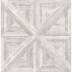 A-Street Prints Carriage White Geometric Wood Wallpaper - SKU 2922-24017