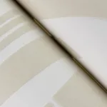 A-Street Prints Carter Cream Geometric Flock Wallpaper - SKU 4034-87384