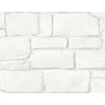 A-Street Prints Casablanca White Stone Wallpaper - SKU 2988-70500