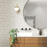 A-Street Prints Casablanca White Stone Wallpaper - SKU 2988-70500