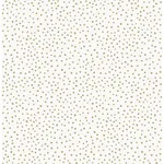 A-Street Prints Cassie White Petite Polka Wallpaper - SKU 4135-27303