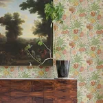 A-Street Prints Cecilia Chartreuse Tulip and Daffodil Wallpaper | Wallpaper Twins A-Street Prints Cecilia Chartreuse Tulip and Daffodil Wallpaper - SKU 4143-34028