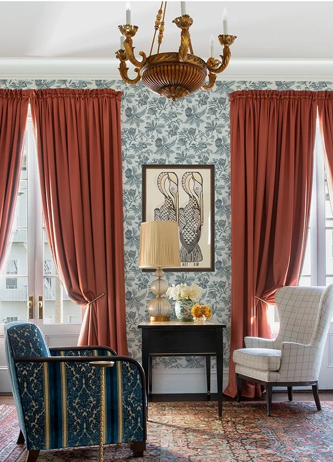 A-Street Prints Cecilia Light Blue Fruit Wallpaper | Wallpaper Twins A-Street Prints Cecilia Light Blue Fruit Wallpaper - SKU 4120-26814