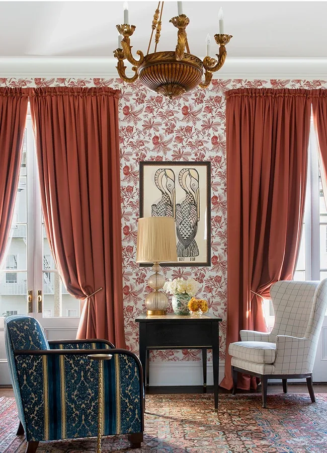 A-Street Prints Cecilia Red Fruit Wallpaper | Wallpaper Twins A-Street Prints Cecilia Red Fruit Wallpaper - SKU 4120-26812