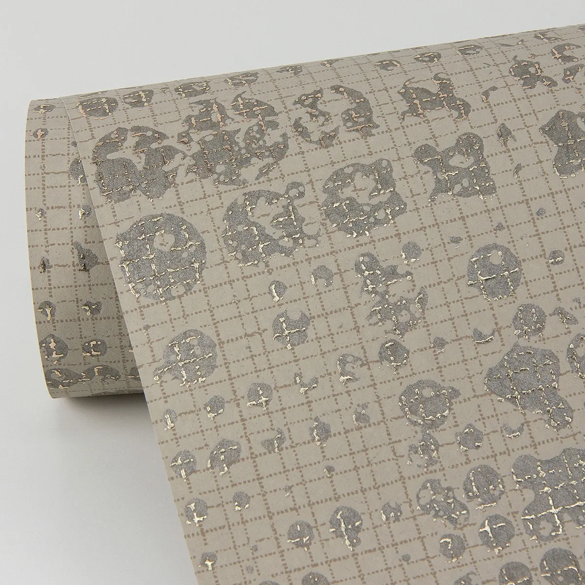 4019-86410 | Celeste Gold Geometric Wallpaper
