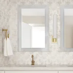 A-Street Prints Celeste Platinum Geometric Wallpaper | Wallpaper Twins A-Street Prints Celeste Platinum Geometric Wallpaper - SKU 4019-86408