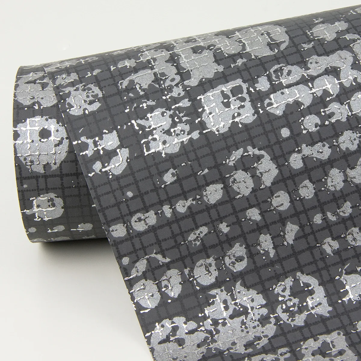 A-Street Prints Celeste Silver Geometric Wallpaper - SKU 4019-86409