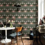 A-Street Prints Celestine Green Floral Wallpaper | Wallpaper Twins A-Street Prints Celestine Green Floral Wallpaper - SKU 2948-28019