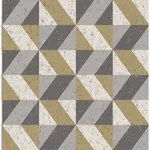A-Street Prints Cerium Metallic Concrete Geometric Wallpaper | Wallpaper Twins A-Street Prints Cerium Metallic Concrete Geometric Wallpaper - SKU 2908-25311