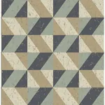 A-Street Prints Cerium Multicolor Concrete Geometric Wallpaper | Wallpaper Twins A-Street Prints Cerium Multicolor Concrete Geometric Wallpaper - SKU 2908-25310