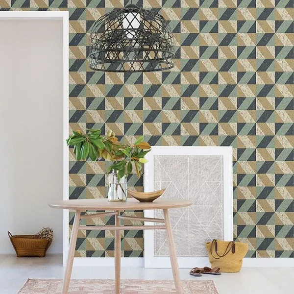 A-Street Prints Cerium Multicolor Concrete Geometric Wallpaper | Wallpaper Twins A-Street Prints Cerium Multicolor Concrete Geometric Wallpaper - SKU 2908-25310