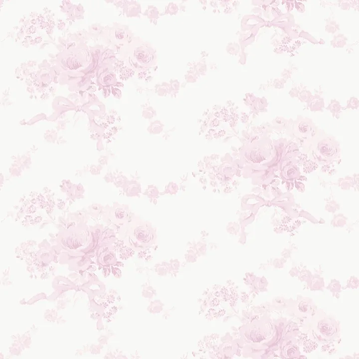A-Street Prints Champagne Harbor Pink Dream Wallpaper - SKU AST6445