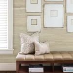 A-Street Prints Changzou Beige Grasscloth Wallpaper | Wallpaper Twins A-Street Prints Changzou Beige Grasscloth Wallpaper - SKU 2829-80009