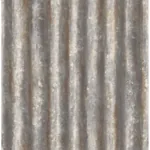 A-Street Prints Charcoal Corrugated Metal Wallpaper - SKU 2701-22333