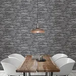 A-Street Prints Charcoal Stacked Slate Wallpaper | Wallpaper Twins A-Street Prints Charcoal Stacked Slate Wallpaper - SKU 2701-22352