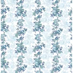 A-Street Prints Charlise Blue Floral Stripe Wallpaper | Wallpaper Twins A-Street Prints Charlise Blue Floral Stripe Wallpaper - SKU 2657-22252