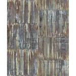 A-Street Prints Chavez Multicolor Faux Metal Panels Wallpaper - SKU 2922-24064