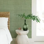 A-Street Prints Cheng Jade Woven Grasscloth Wallpaper - SKU 2923-88016