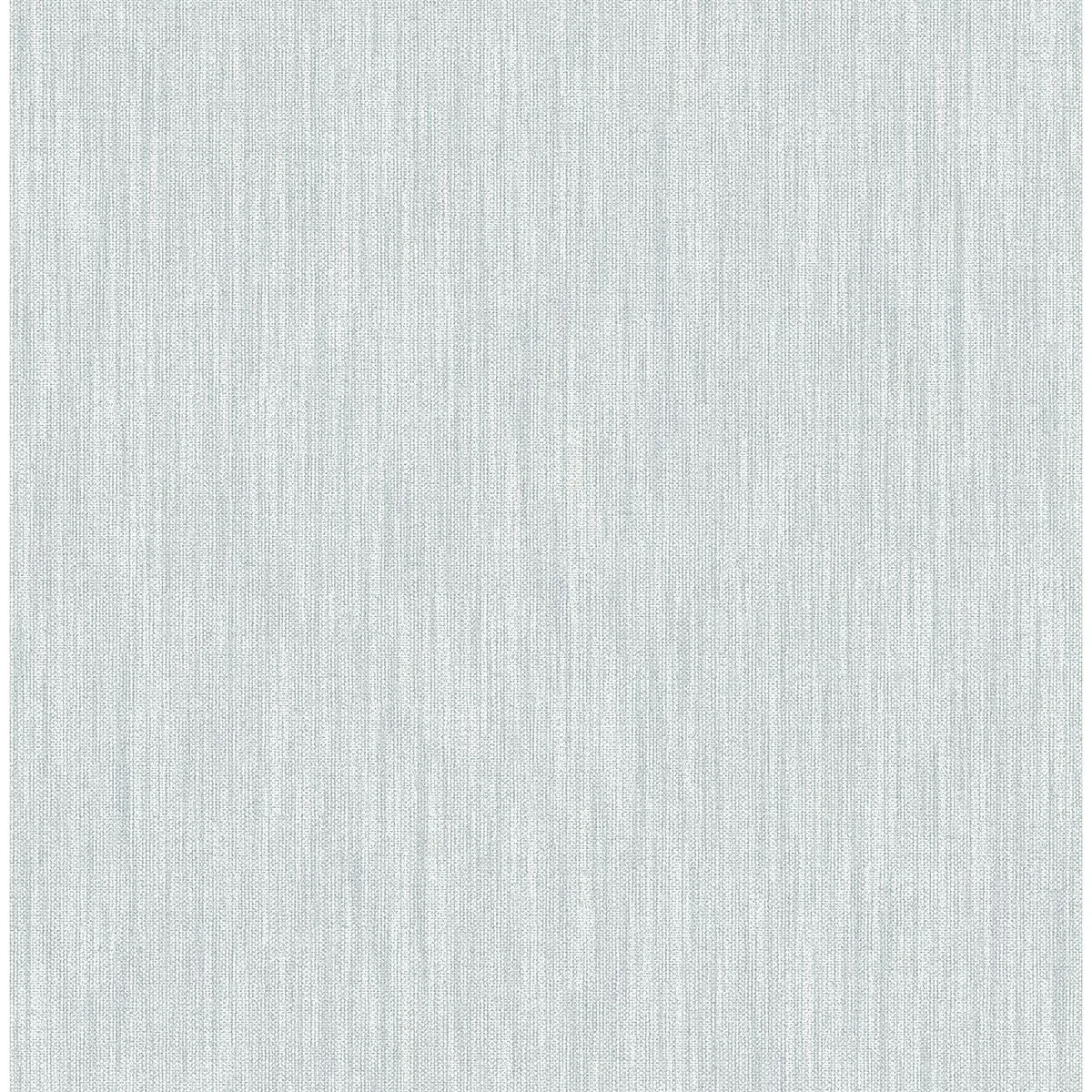 2903-25287 | Chenille Light Blue Faux Linen Wallpaper