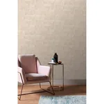 A-Street Prints Cheverny Cream Geometric Wood Wallpaper - SKU 2908-25324