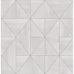 A-Street Prints Cheverny Light Grey Geometric Wood Wallpaper - SKU 2908-25320