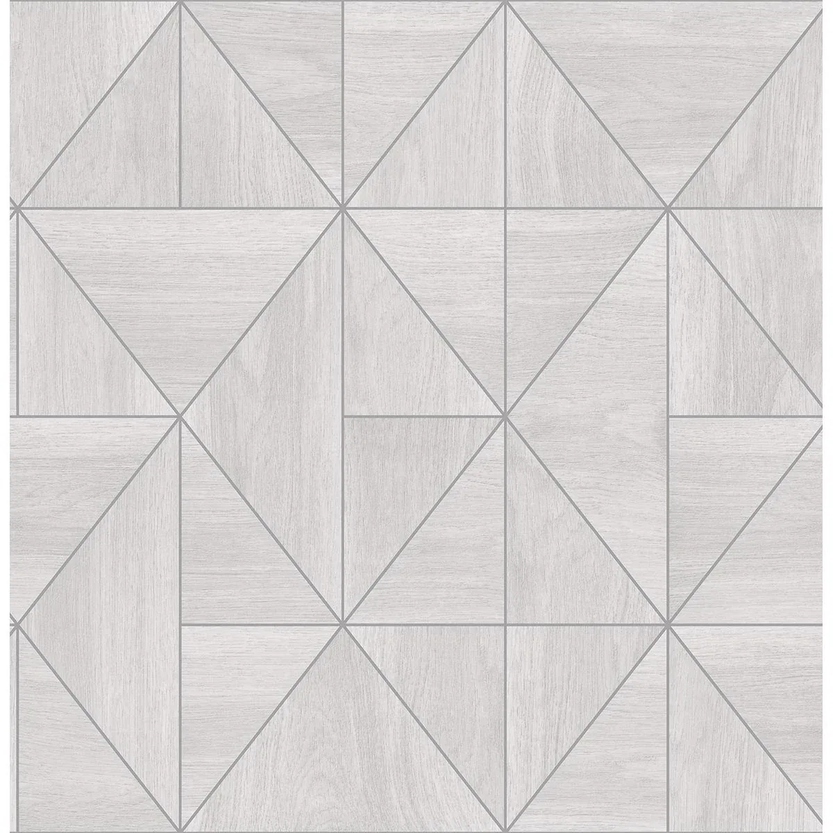 2908-25320 | Cheverny Light Grey Geometric Wood Wallpaper