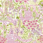A-Street Prints Chilton Pink Wildflowers Wallpaper - SKU 4081-26349