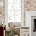 A-Street Prints Chilton Pink Wildflowers Wallpaper - SKU 4081-26349