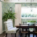 A-Street Prints Chilton Teal Wildflowers Wallpaper - SKU 4081-26347