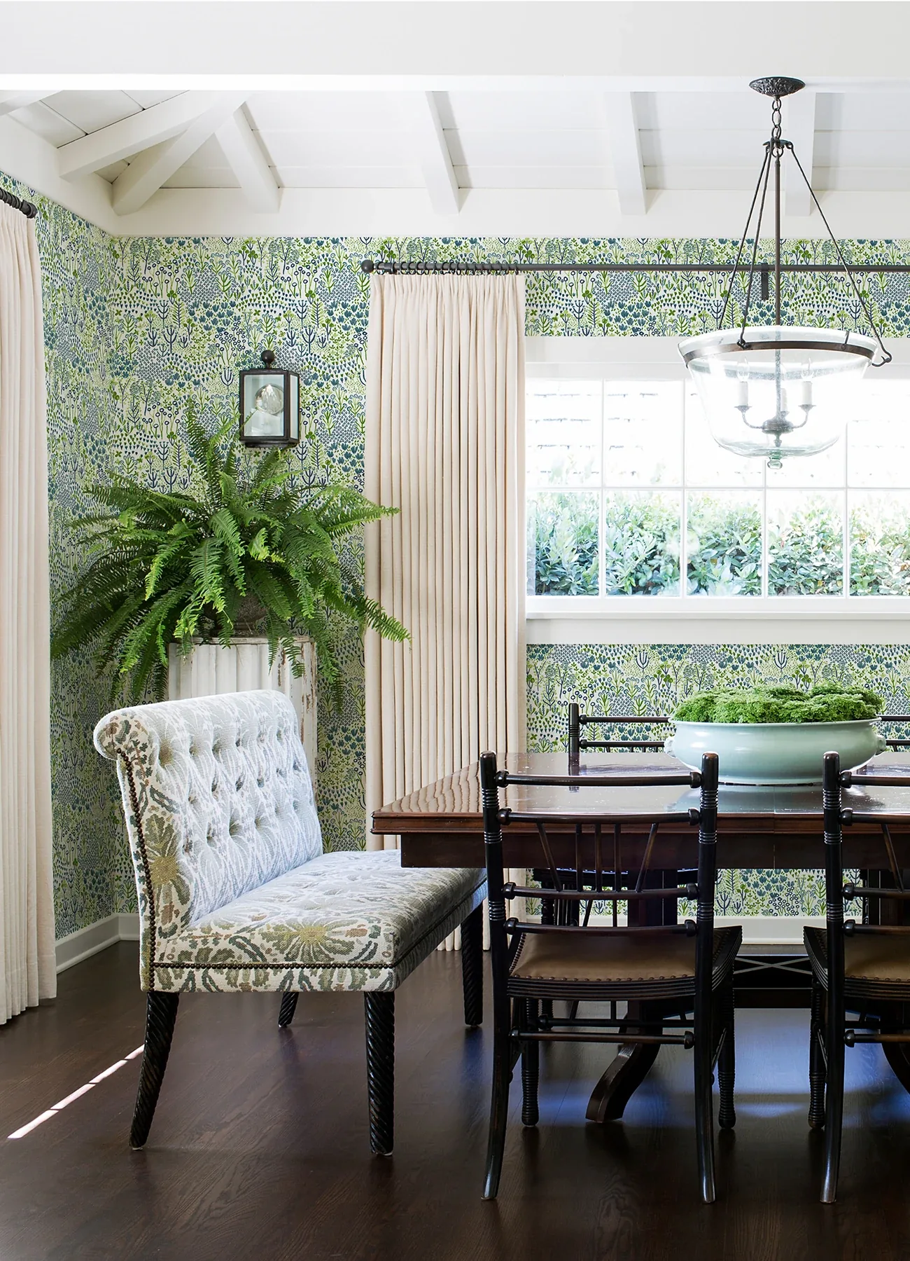 A-Street Prints Chilton Teal Wildflowers Wallpaper - SKU 4081-26347
