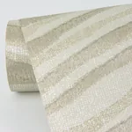 A-Street Prints Chorus Gold Wave Wallpaper - SKU 2975-87361