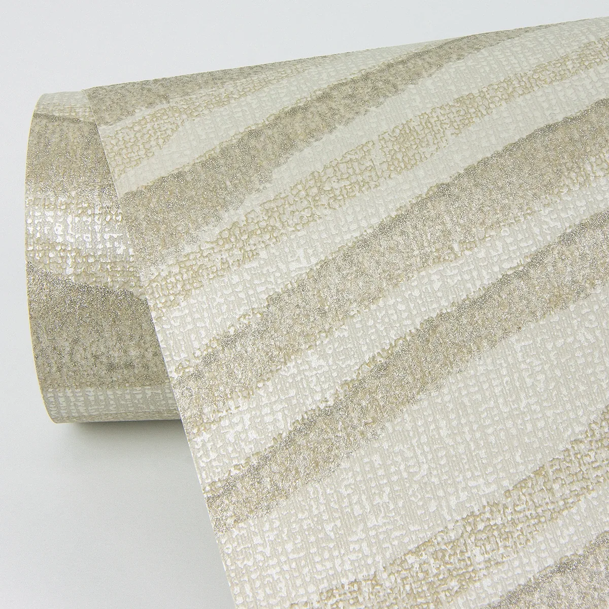 A-Street Prints Chorus Gold Wave Wallpaper - SKU 2975-87361
