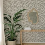 A-Street Prints Cipher Black Geometric Faux Grasscloth Wallpaper - SKU 4177-27704