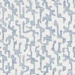 A-Street Prints Cipher Blue Geometric Faux Grasscloth Wallpaper - SKU 4177-27701