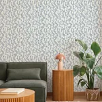 A-Street Prints Cipher Blue Geometric Faux Grasscloth Wallpaper - SKU 4177-27701