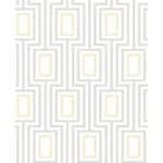 A-Street Prints Citrine Metro Mod Wallpaper - SKU 2785-24838