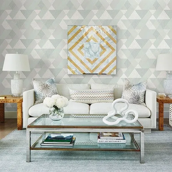 A-Street Prints Cloud Mod Peaks Wallpaper - SKU 2785-24853