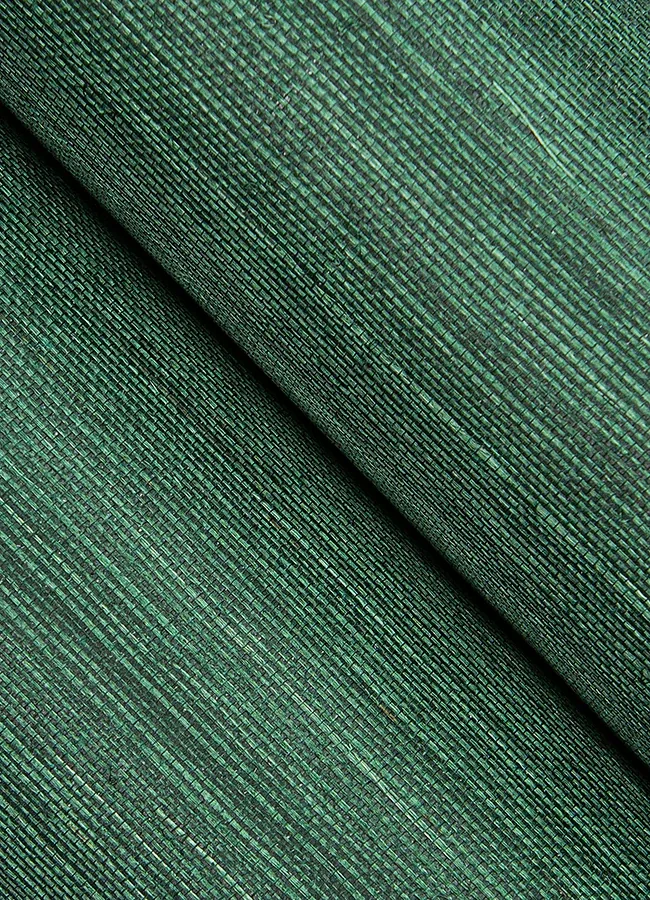 A-Street Prints Colcord Dark Green Sisal Grasscloth Wallpaper - SKU 4034-72105