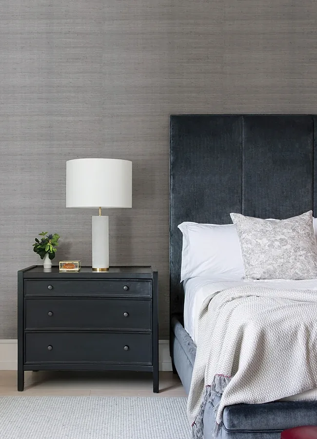 A-Street Prints Colcord Silver Sisal Grasscloth Wallpaper - SKU 4034-72103