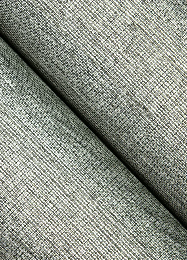 A-Street Prints Colcord Silver Sisal Grasscloth Wallpaper - SKU 4034-72103