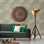A-Street Prints Conundrum Sage Faux Metal Wallpaper - SKU 2922-25380