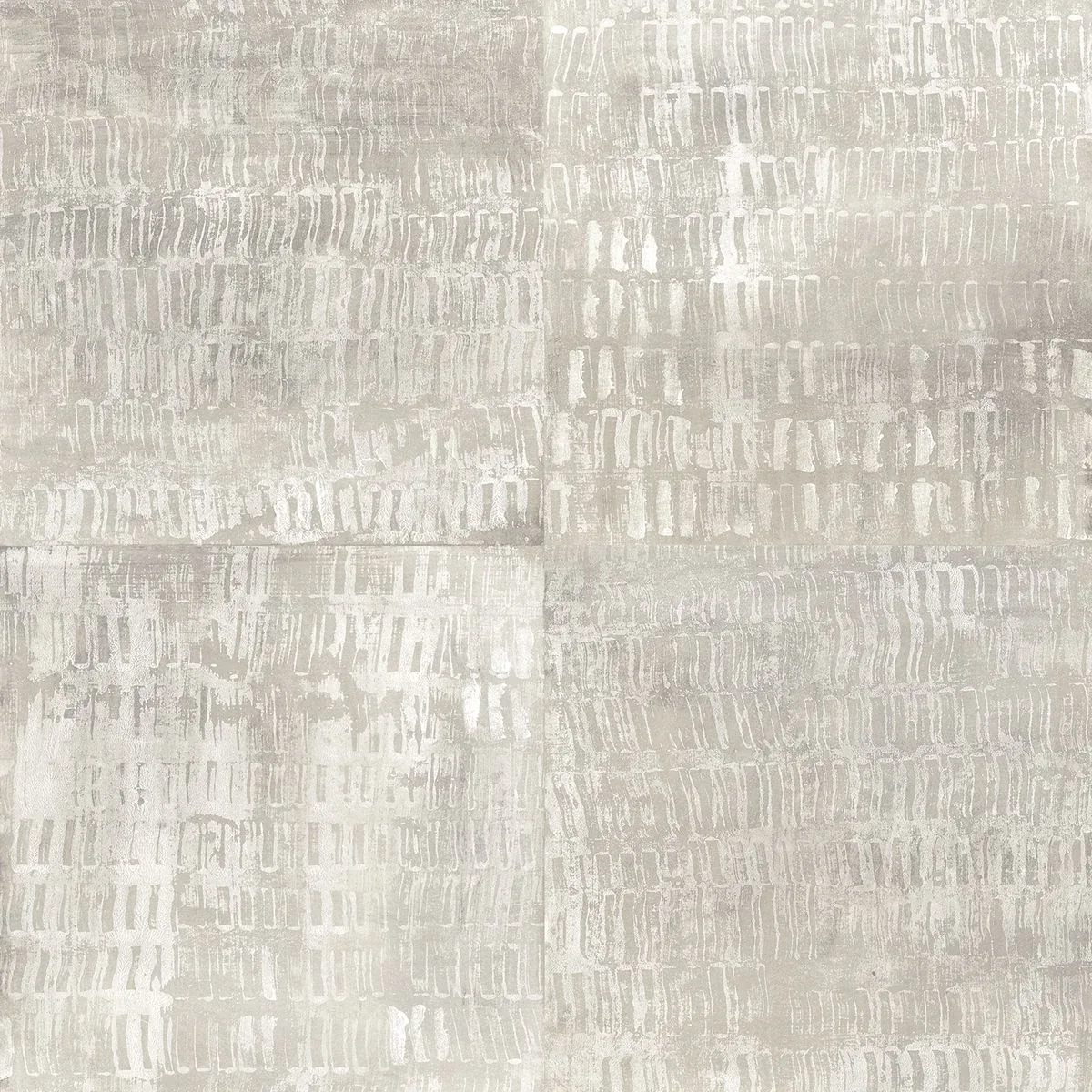2922-25382 | Conundrum Silver Faux Metal Wallpaper