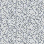 A-Street Prints Coraline Blue Leaf Wallpaper | Wallpaper Twins A-Street Prints Coraline Blue Leaf Wallpaper - SKU 2971-86323