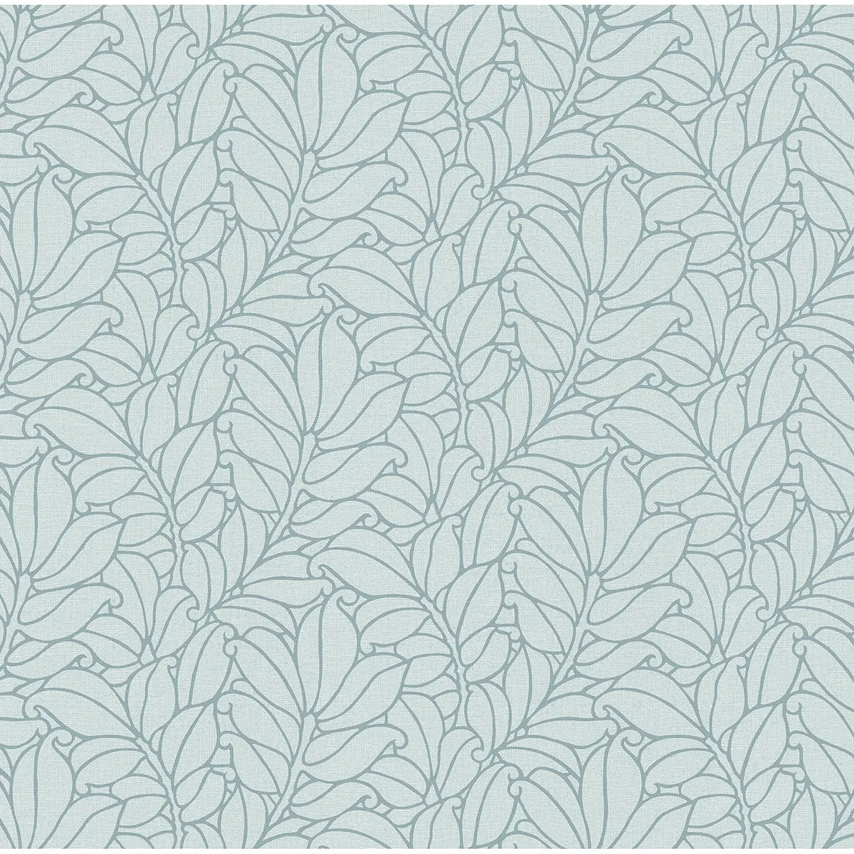2971-86321 | Coraline Teal Leaf Wallpaper
