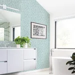A-Street Prints Coraline Teal Leaf Wallpaper | Wallpaper Twins A-Street Prints Coraline Teal Leaf Wallpaper - SKU 2971-86321