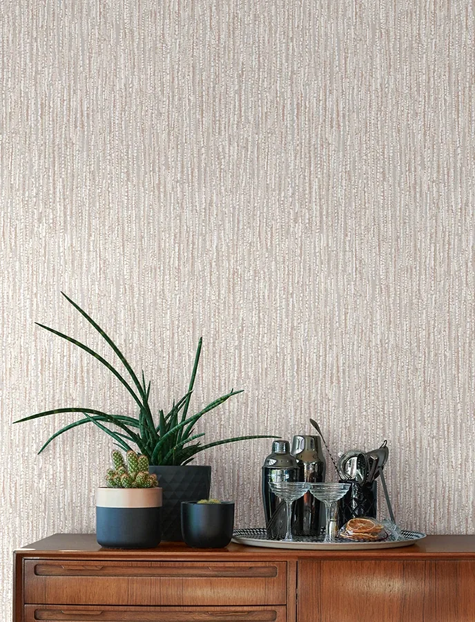 A-Street Prints Corliss Blush Beaded Strands Wallpaper - SKU 4141-27157