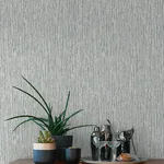 A-Street Prints Corliss Grey Beaded Strands Wallpaper - SKU 4141-27154